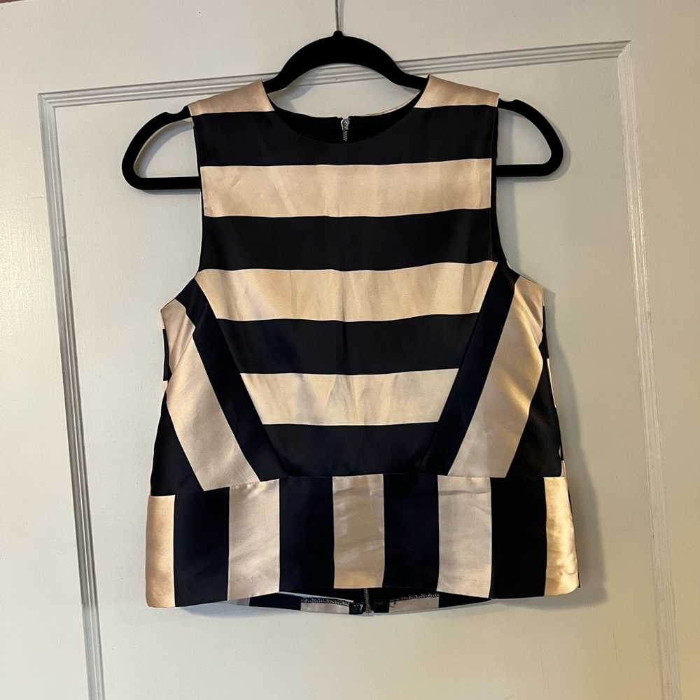 English factory sleeveless blouse